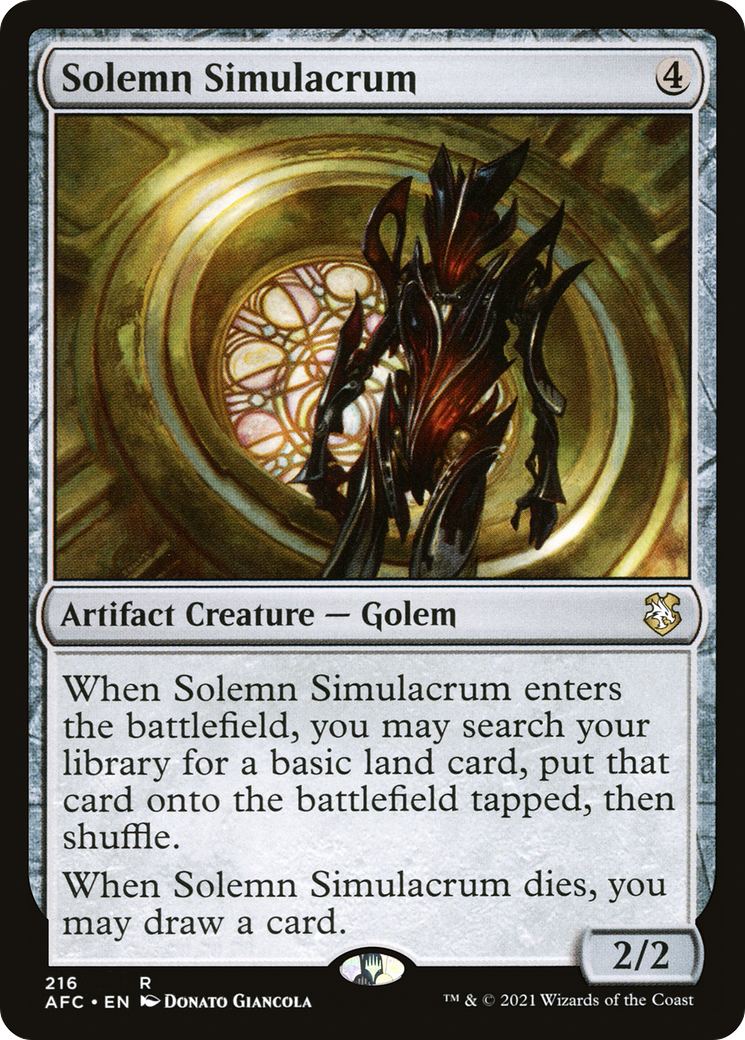 Solemn Simulacrum [AFC - 216]