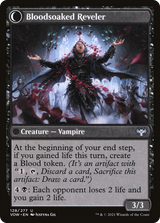 Restless Bloodseeker (VOW-128) - Innistrad: Crimson Vow: (Double Faced Transform) Foil