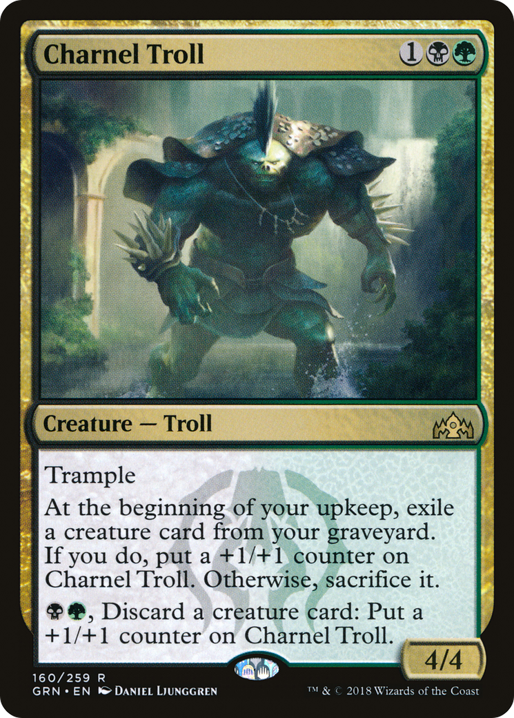 Charnel Troll [GRN - 160]