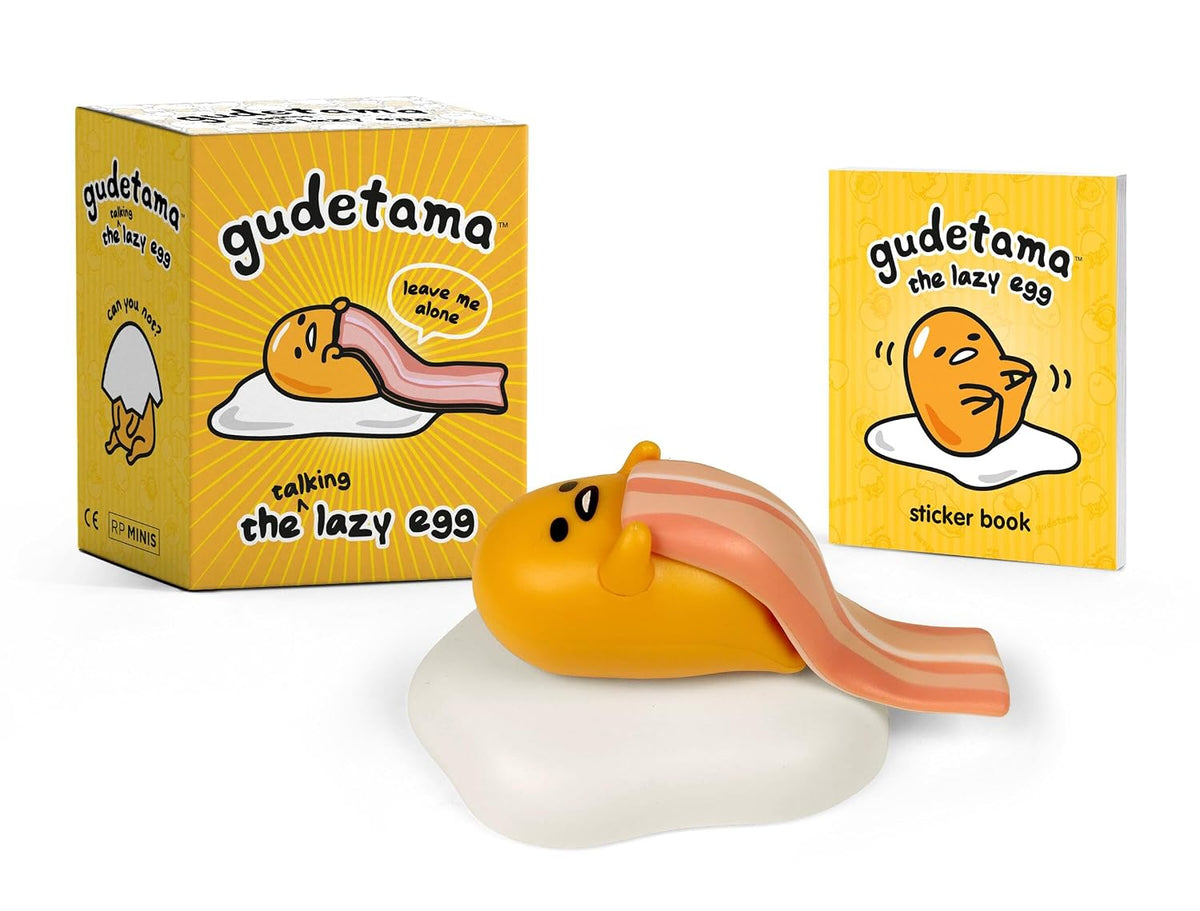 Gudetama The Talking Lazy Egg Figurine