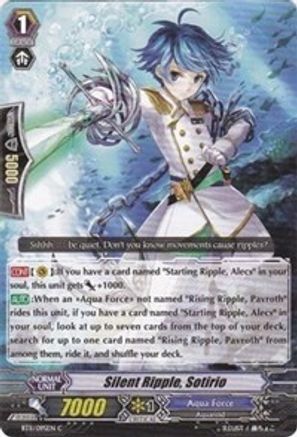 Silent Ripple, Sotirio (BT11/095EN) - BT11: Seal Dragons Unleashed