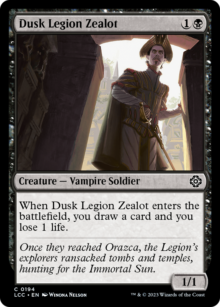 Dusk Legion Zealot [LCC - 194]