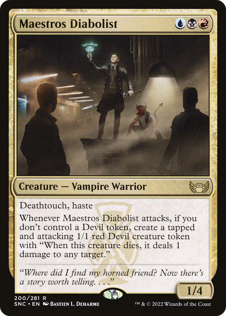 Maestros Diabolist [SNC - 200]