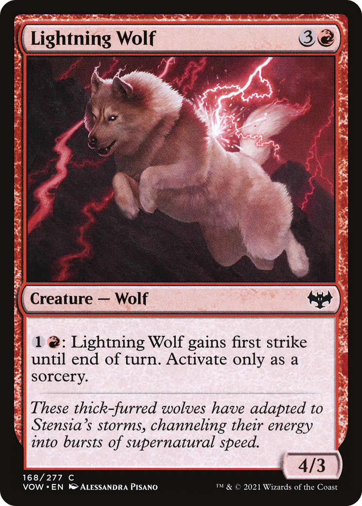 Lightning Wolf [VOW - 168]