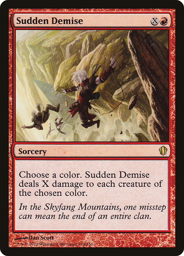 Sudden Demise [C13 - 124]