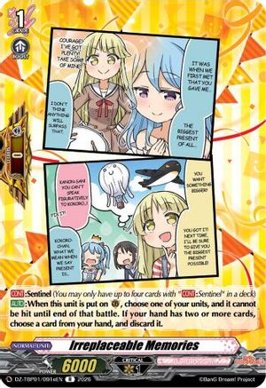 Irreplaceable Memories (E) (DZ-TBP01/091eEN) - DZ-TBP01: BanG Dream! Girls Band Party!
