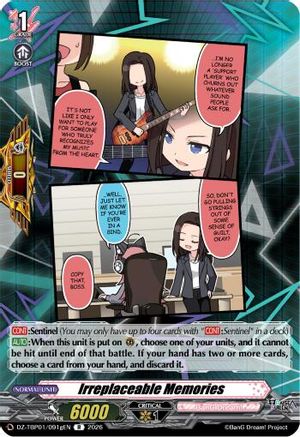 Irreplaceable Memories (G) (DZ-TBP01/091gEN) - DZ-TBP01: BanG Dream! Girls Band Party!