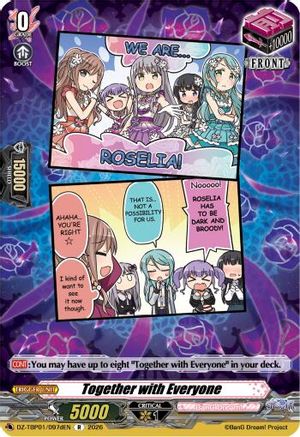 Together with Everyone (D) (DZ-TBP01/097dEN) - DZ-TBP01: BanG Dream! Girls Band Party!