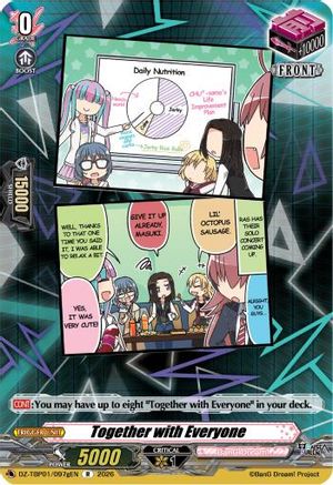 Together with Everyone (G) (DZ-TBP01/097gEN) - DZ-TBP01: BanG Dream! Girls Band Party!