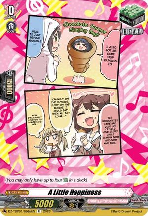 A Little Happiness (A) (DZ-TBP01/098aEN) - DZ-TBP01: BanG Dream! Girls Band Party!