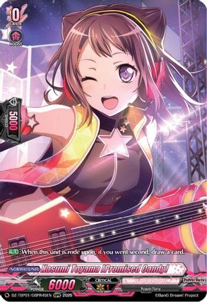 Kasumi Toyama [Promised Candy] (GBPR) (DZ-TBP01/GBPR45EN) - DZ-TBP01: BanG Dream! Girls Band Party!