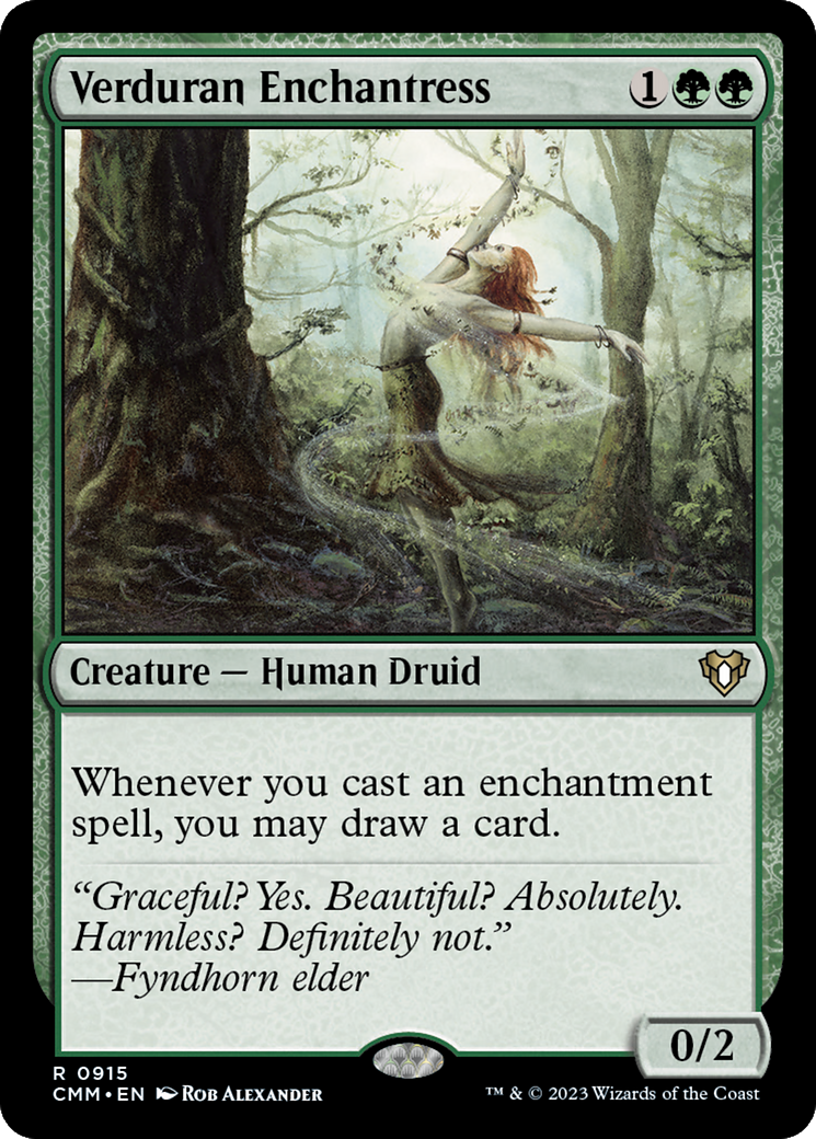 Verduran Enchantress [CMM - 915]