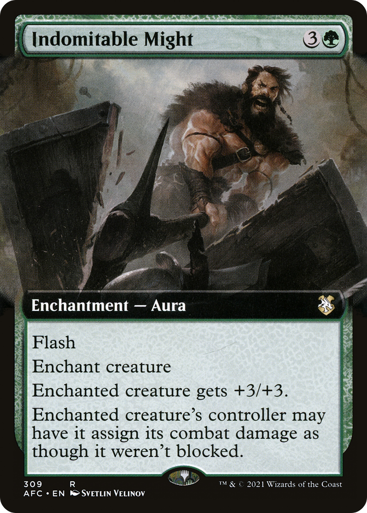 Indomitable Might (Extended Art) [AFC - 309]