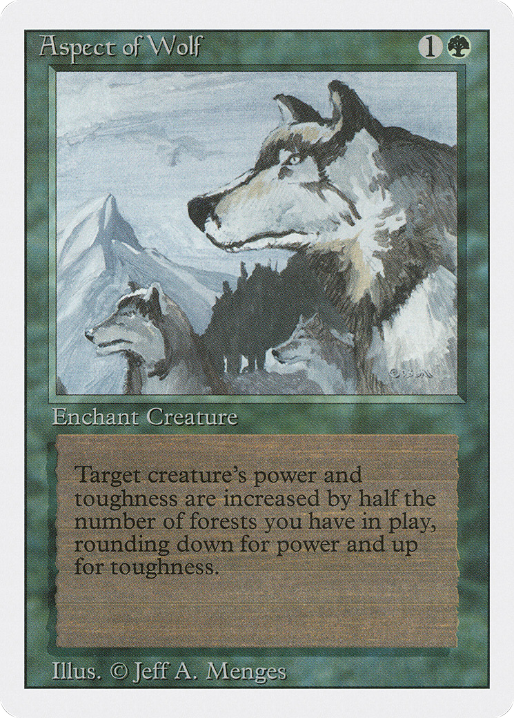 Aspect of Wolf [3ED - N/A]