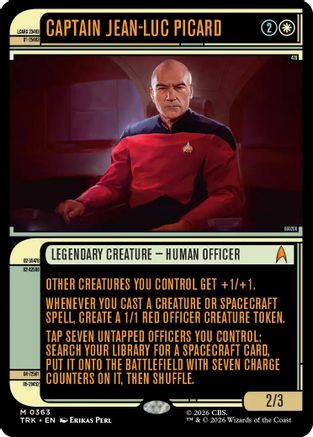 Captain Jean-Luc Picard (Showcase) (TRK-363) - Star Trek Foil