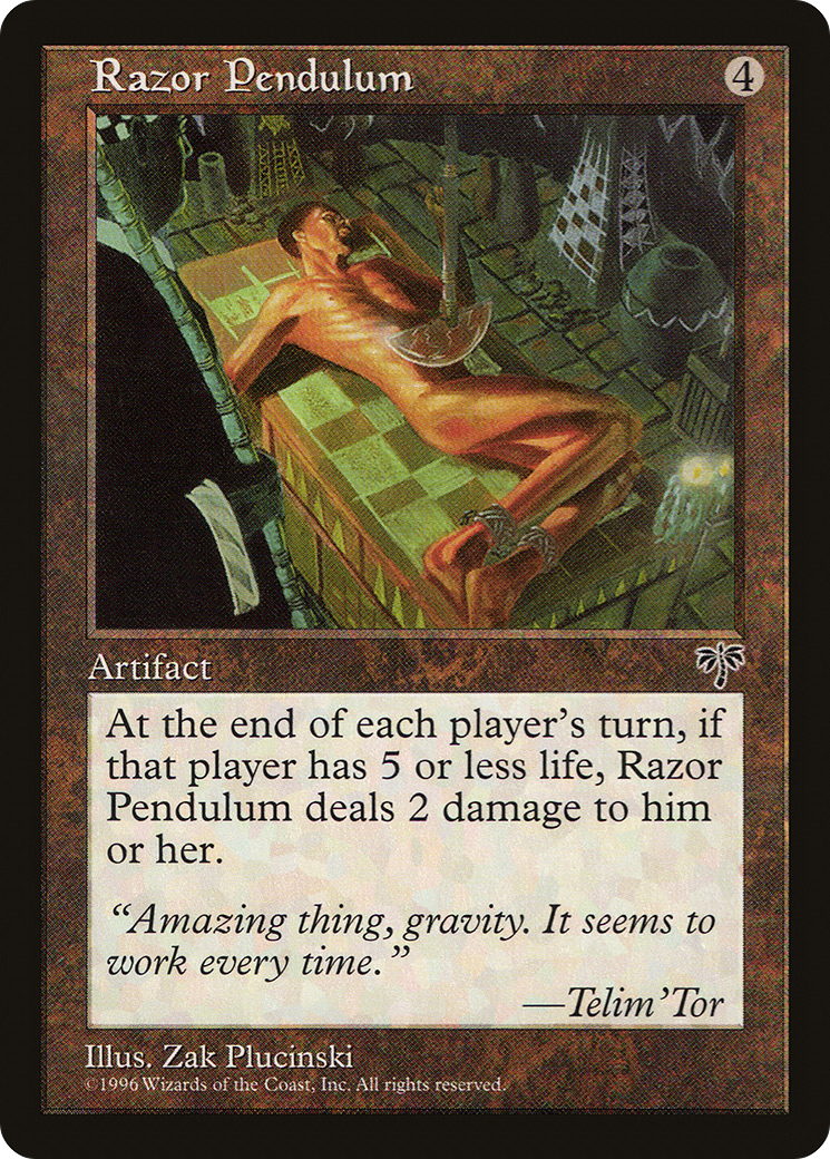 Razor Pendulum [MIR - N/A]