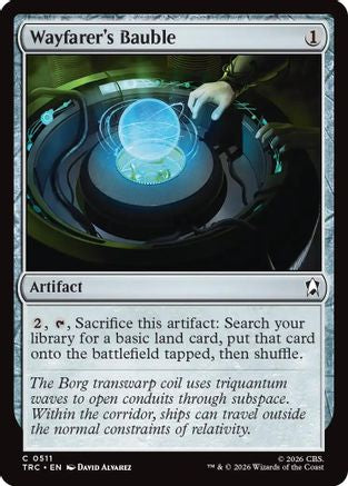 Wayfarer's Bauble (Surge Foil) (TRC-511) - Commander: Star Trek Foil