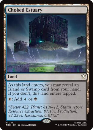 Choked Estuary (Surge Foil) (TRC-517) - Commander: Star Trek Foil