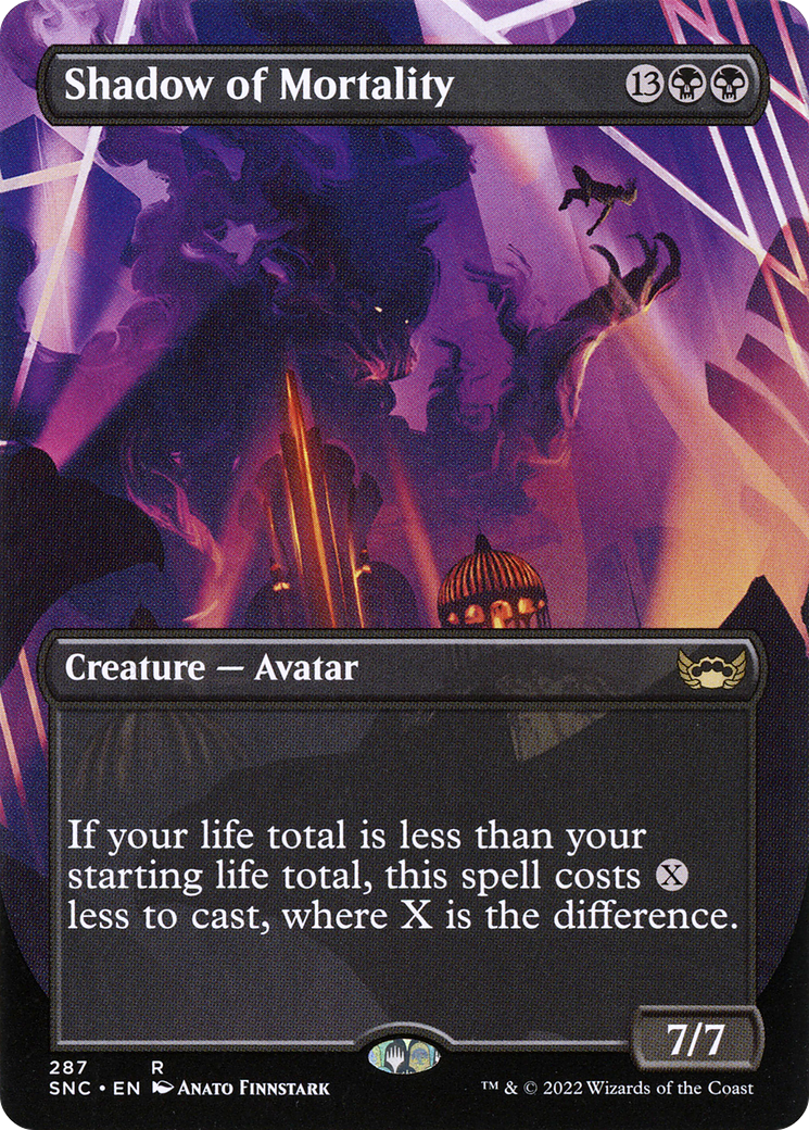 Shadow of Mortality (Borderless) [SNC - 287]