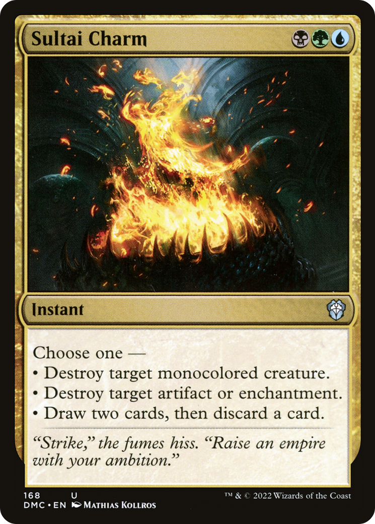 Sultai Charm [DMC - 168]