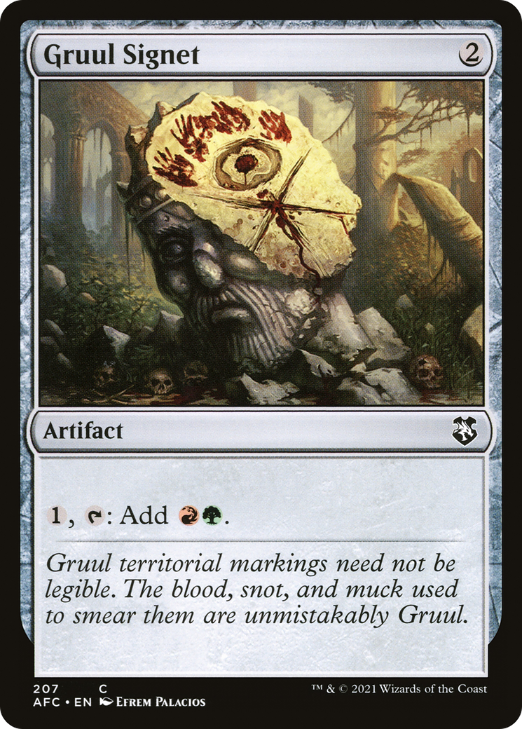 Gruul Signet [AFC - 207]