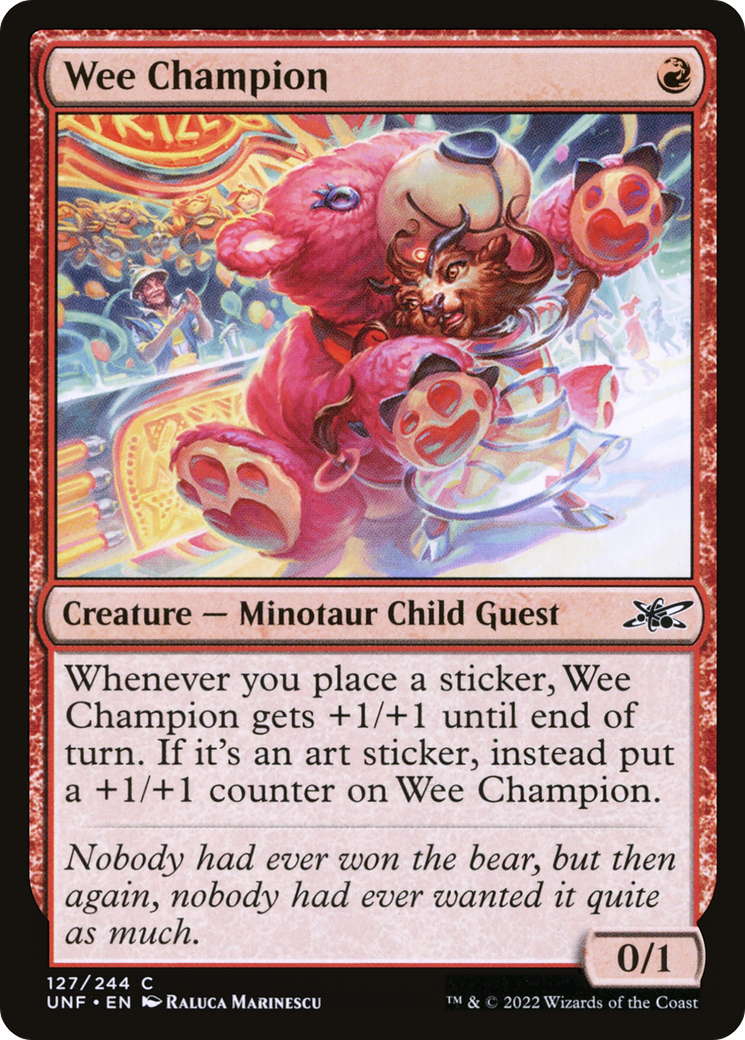 Wee Champion [UNF - 127]