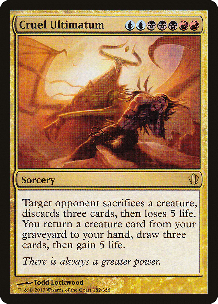 Cruel Ultimatum [C13 - 182]
