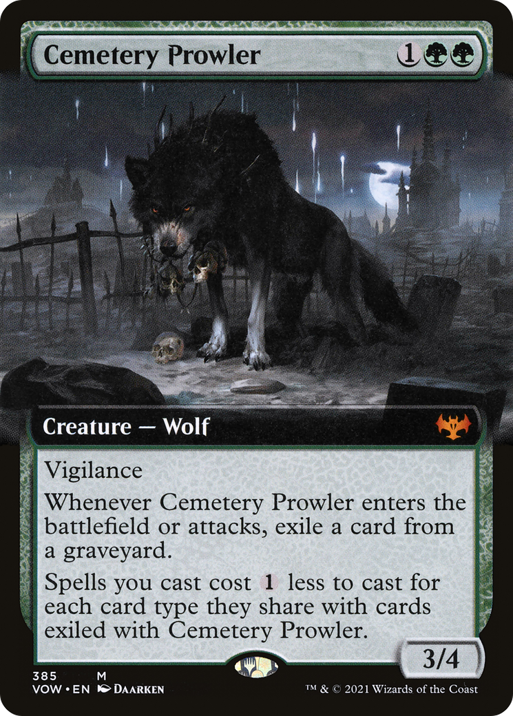 Cemetery Prowler (Extended Art) [VOW - 385]