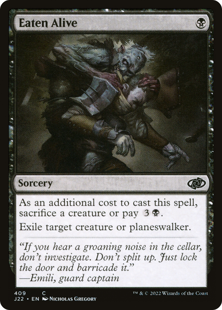 Eaten Alive [J22 - 409]