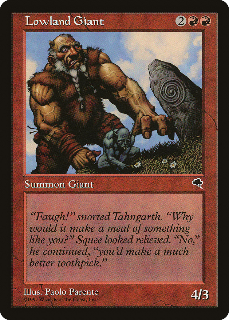 Lowland Giant [TMP - 187]