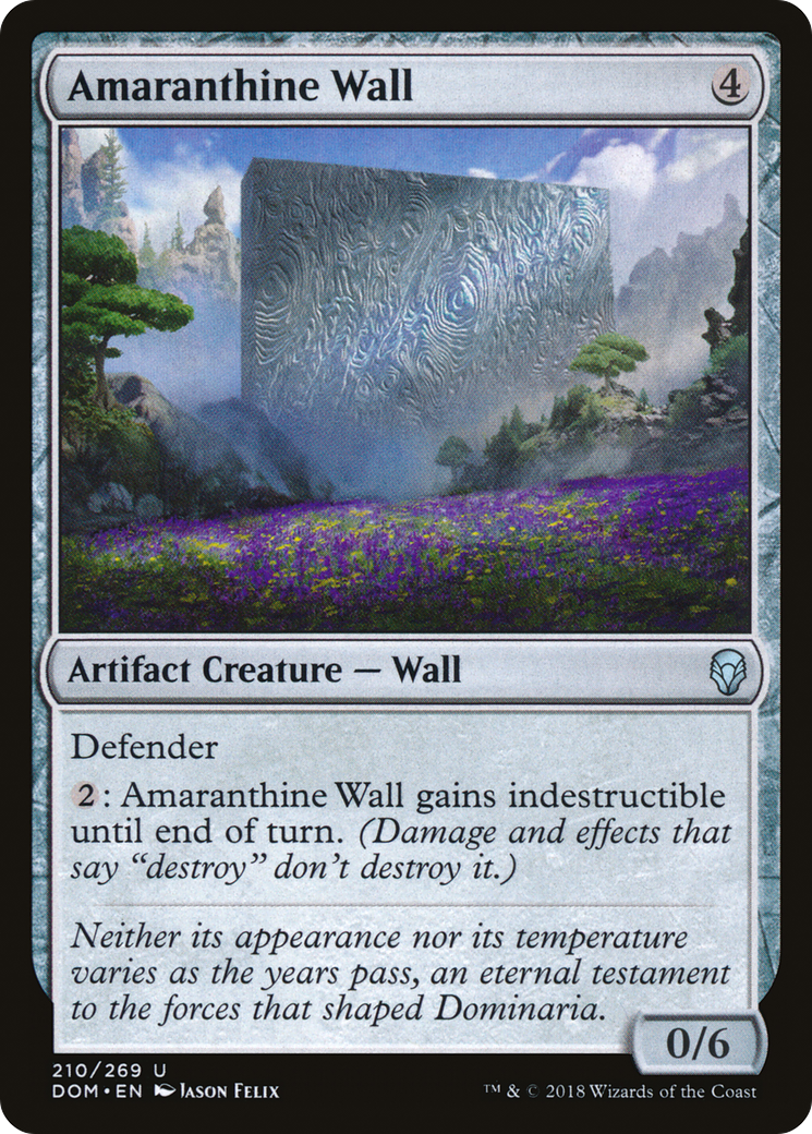 Amaranthine Wall [DOM - 210]