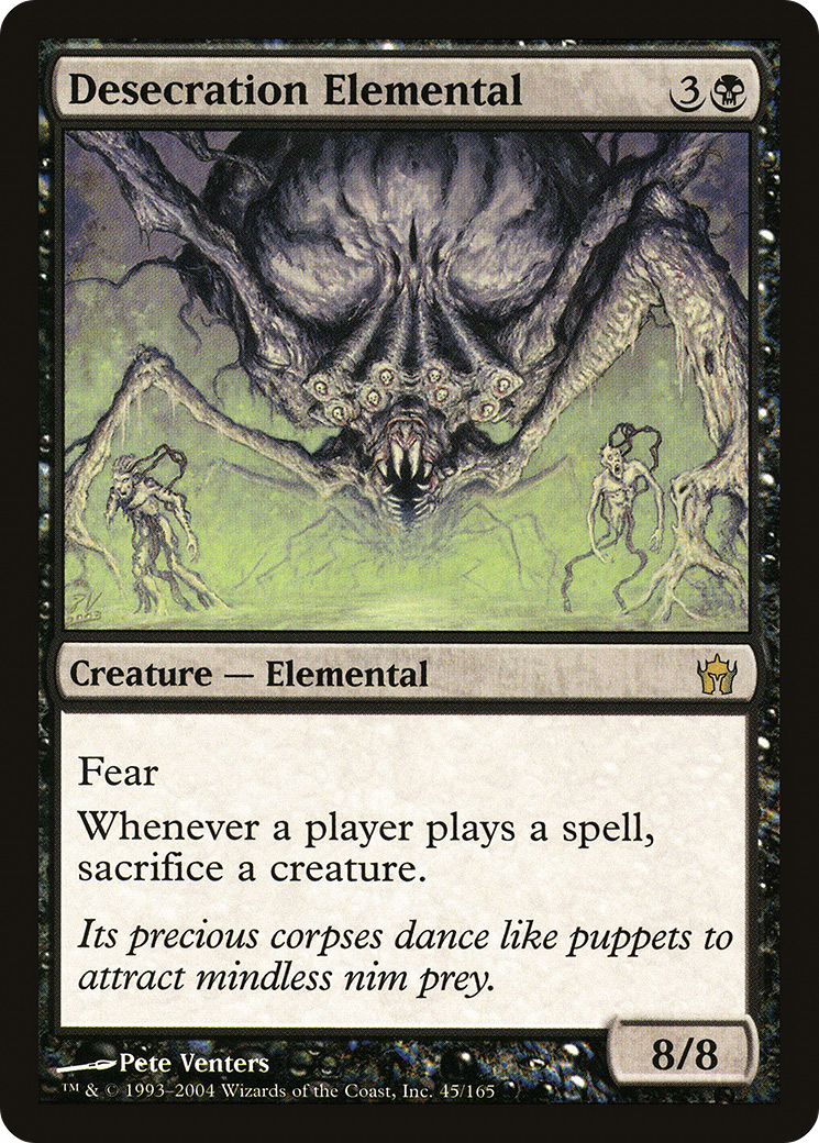 Desecration Elemental [5DN - 45]