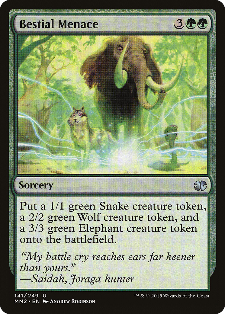 Bestial Menace [MM2 - 141]