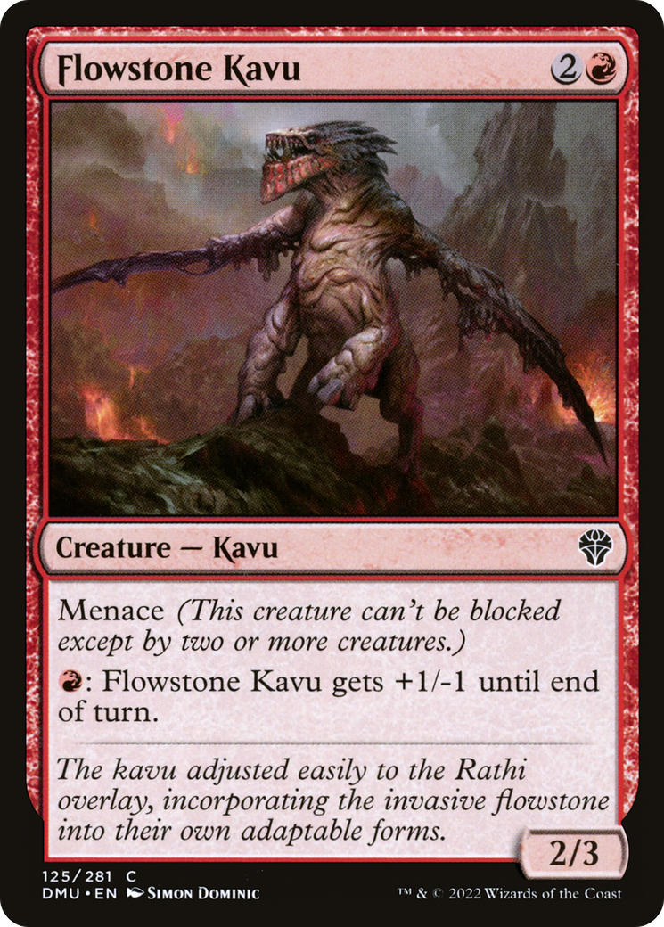 Flowstone Kavu [DMU - 125]