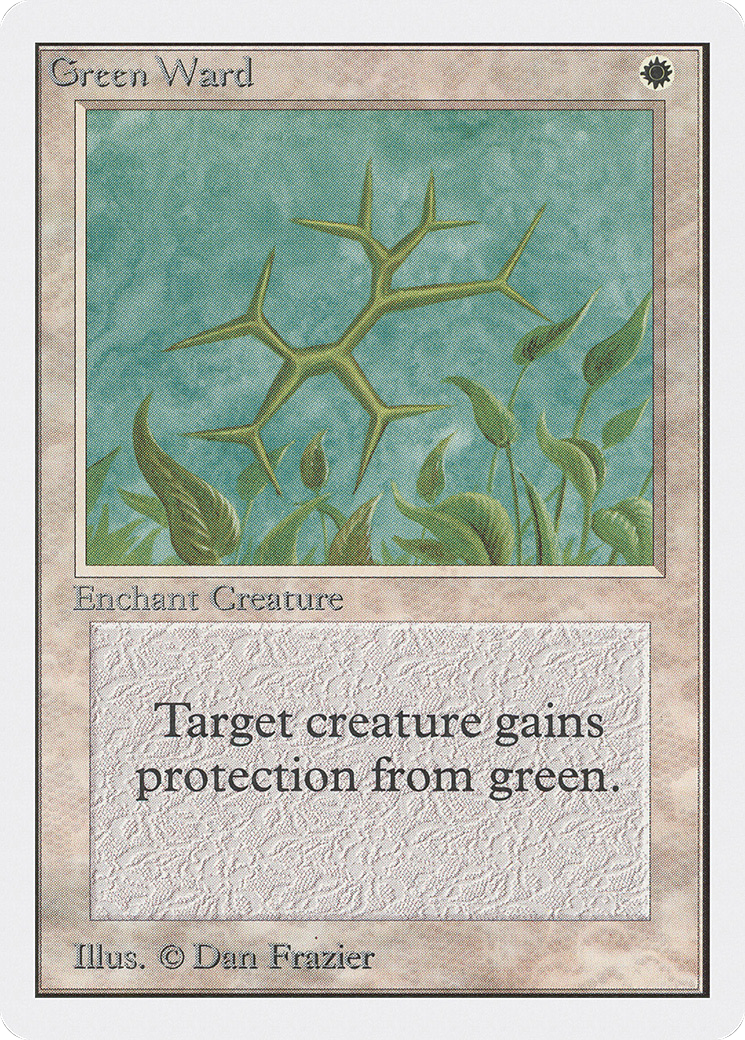 Green Ward (2ED-) - Unlimited Edition