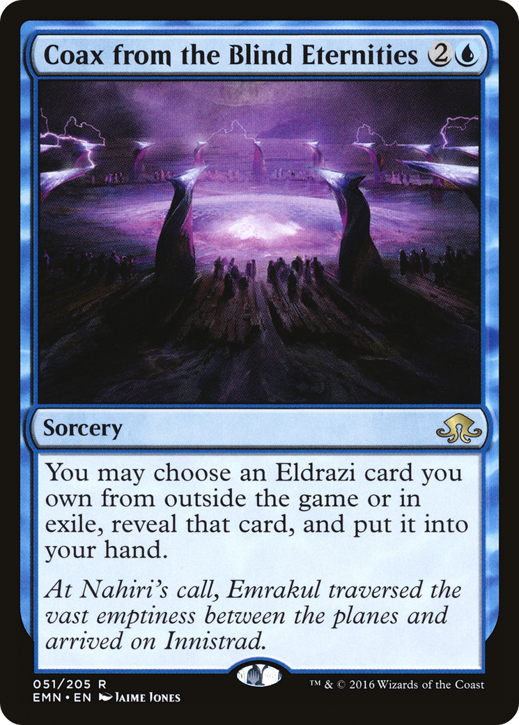 Coax from the Blind Eternities [EMN - 51]