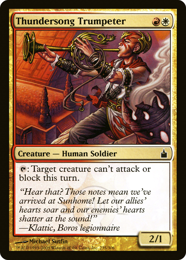 Thundersong Trumpeter [RAV - 235]