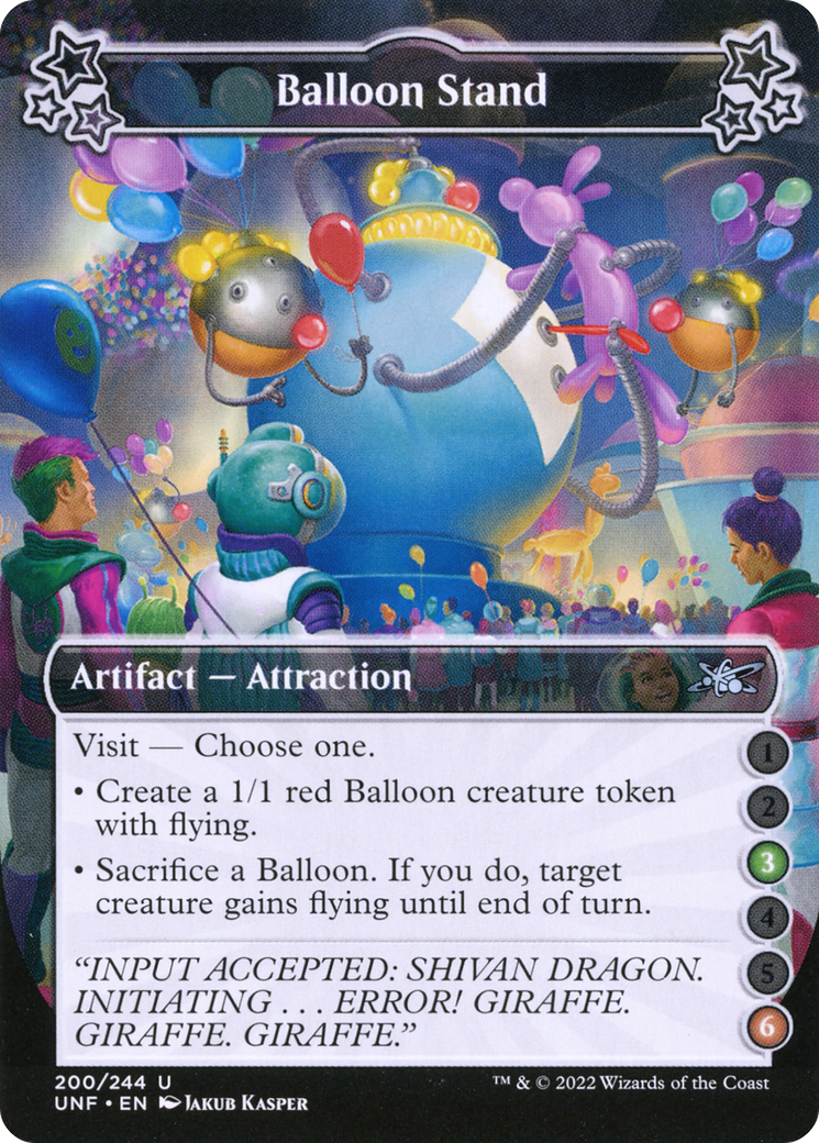 Balloon Stand (3-6) [UNF - 200]