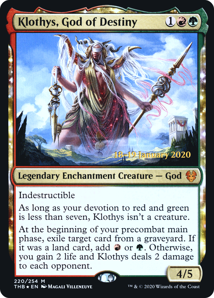 Klothys, God of Destiny [PRE - 220]