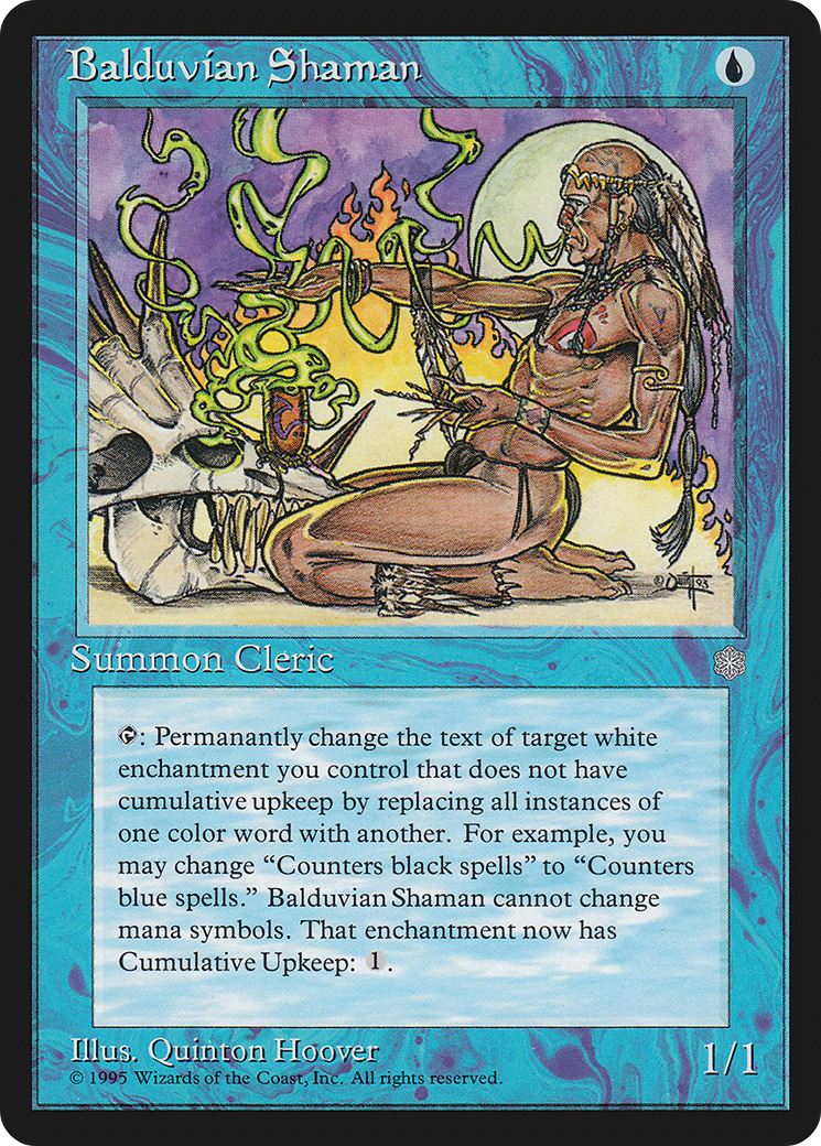Balduvian Shaman [ICE - N/A]