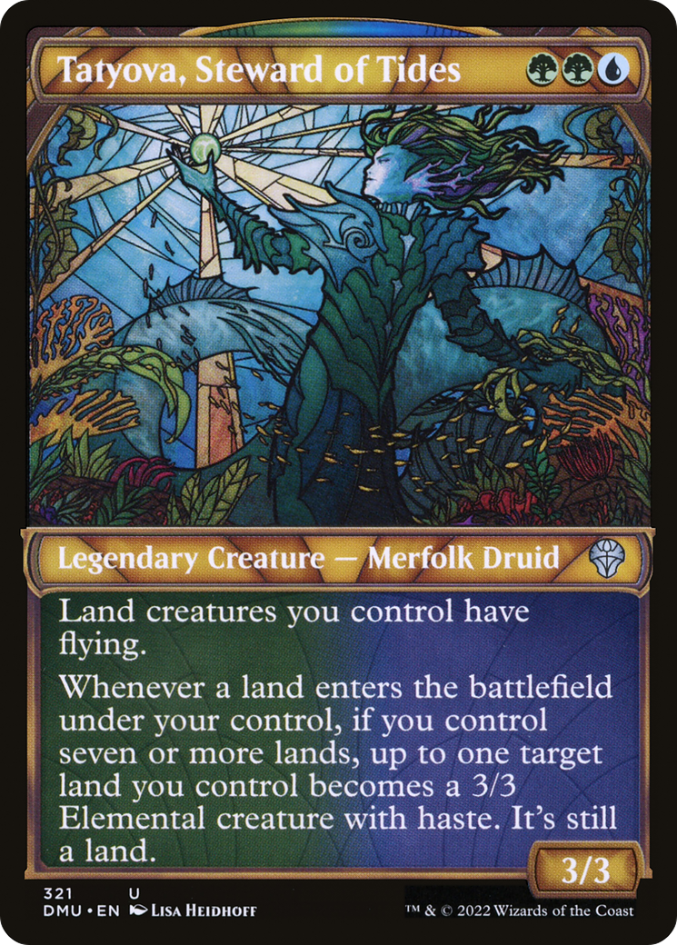 Tatyova, Steward of Tides (Showcase) [DMU - 321]