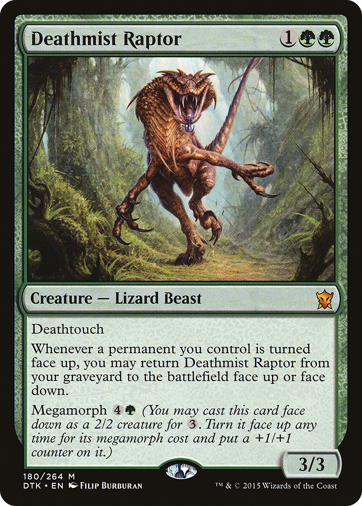 Deathmist Raptor [DTK - 180]