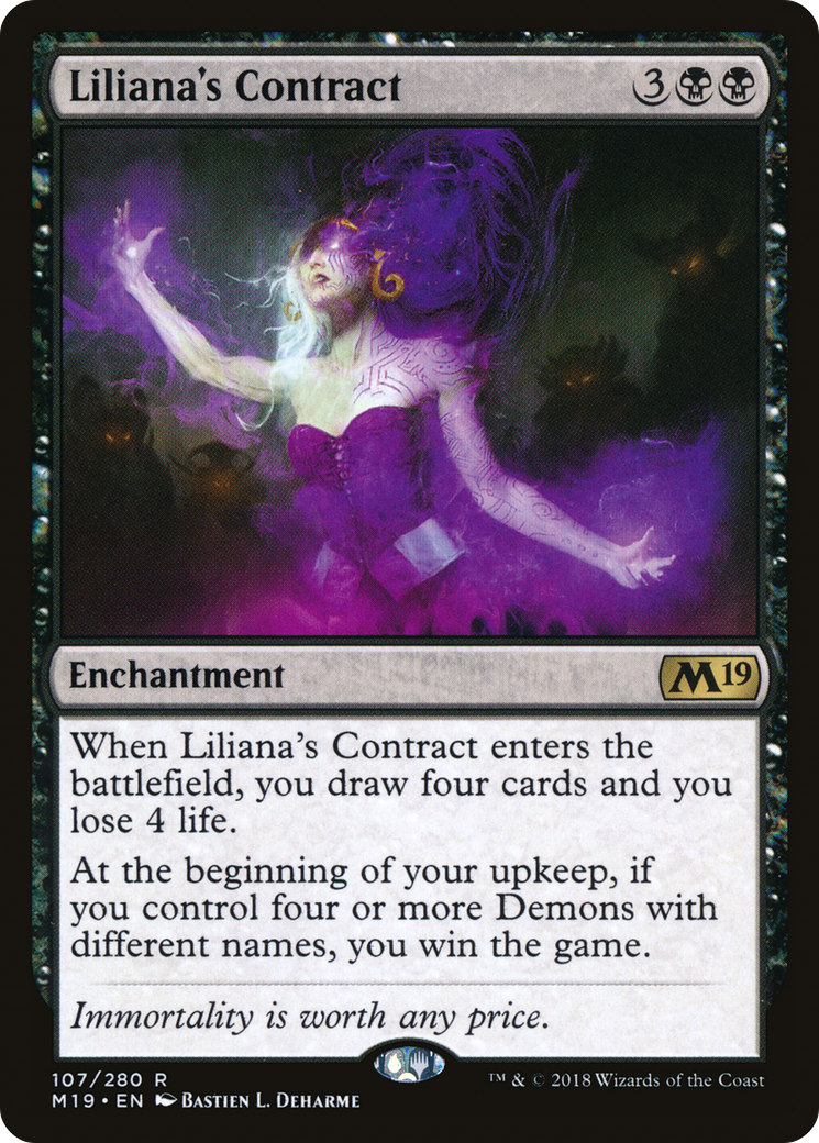 Liliana's Contract [M19 - 107]