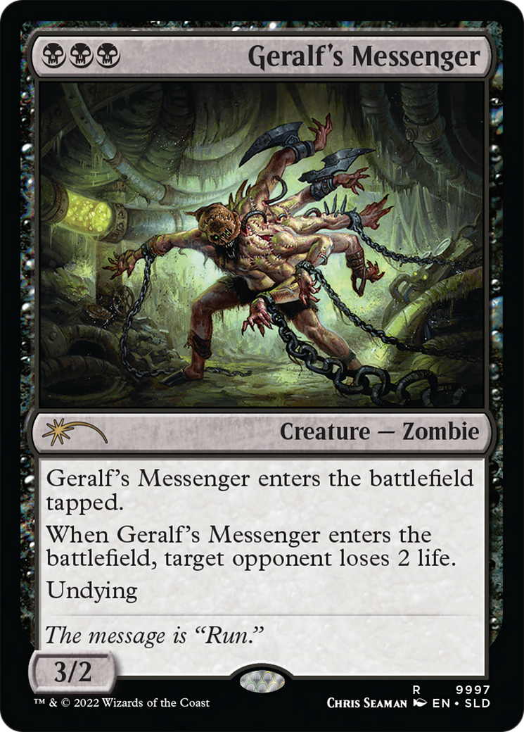Geralf's Messenger (SLD-9997) - Secret Lair Drop