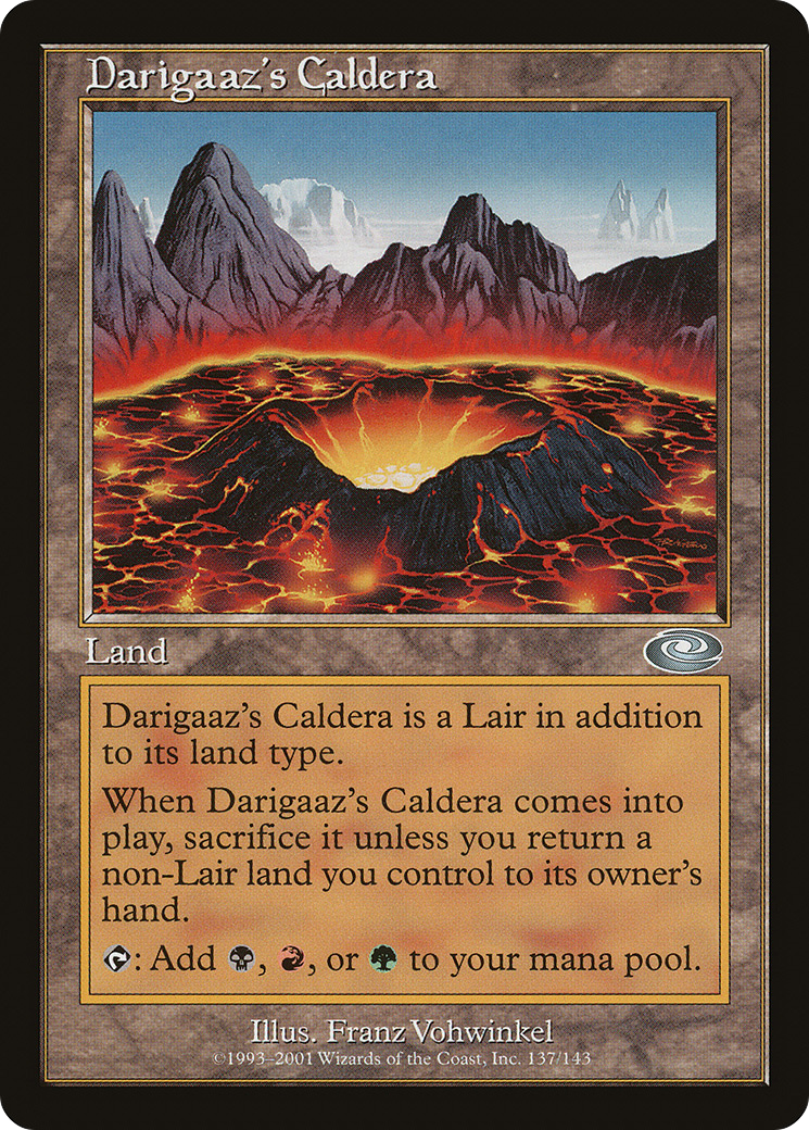 Darigaaz's Caldera [PLS - 137]