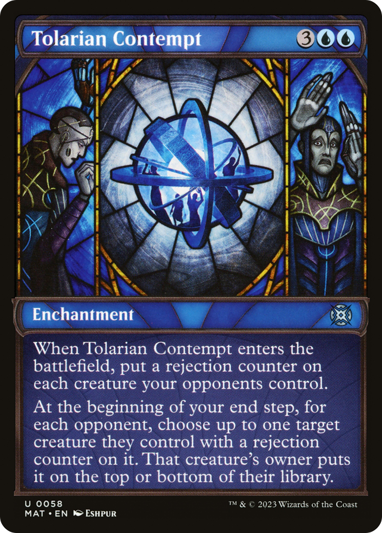 Tolarian Contempt (Showcase) [MAT - 58]