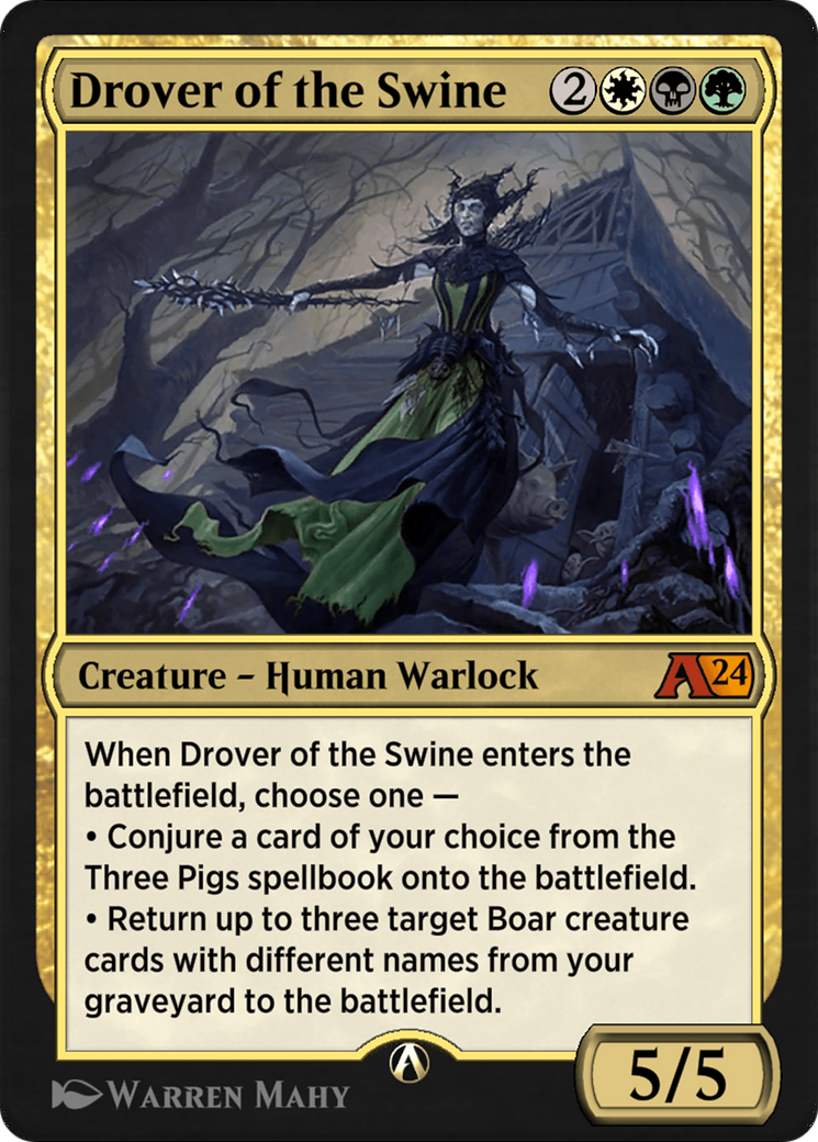 Drover of the Swine (YWOE-017) - Alchemy: Wilds of Eldraine