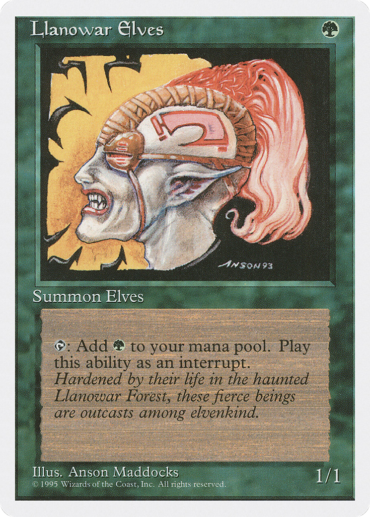 Llanowar Elves [4ED - 145]