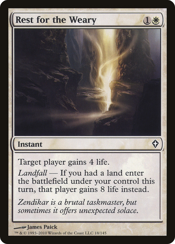 Rest for the Weary [WWK - 18]