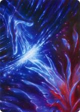 Transcendent Message // Transcendent Message (AMOM-019) - March of the Machine Art Series (Borderless) Foil